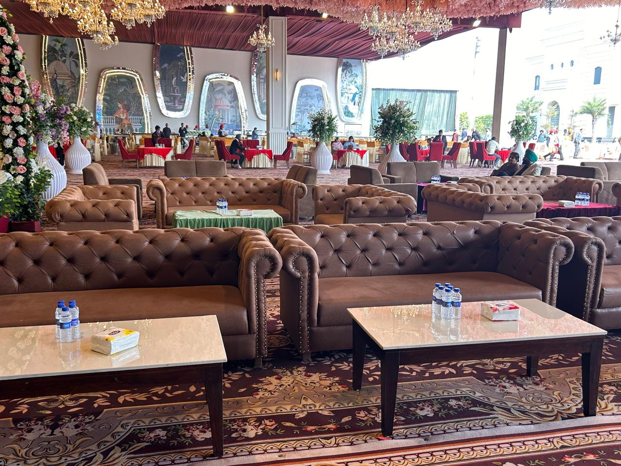 Royal King Villa bright lounge seating